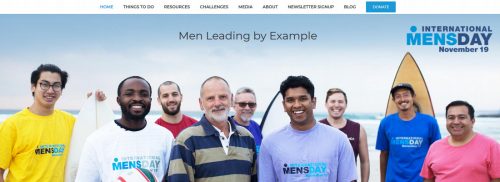 International Men's Day.com website link 